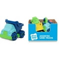 thumbnail image 2 of Play Day Durable Kids Assorted Plastic Sand Trucks, Multicolor, 2 of 3