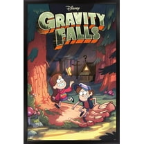 Disney Gravity Falls - Key Art Wall Poster, 14.725" x 22.375" Framed