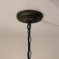 thumbnail image 4 of Tiffany Hanging Lamp Blue Stained Glass Dragonfly 1-Light LED Bulb Pendant Light for Dining Room, Island, Kitchen, 4 of 4