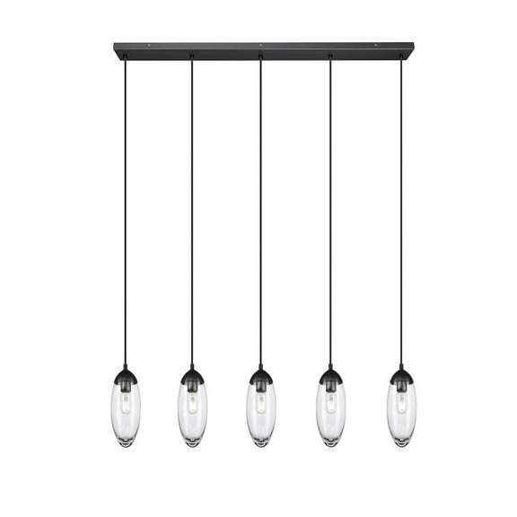 Z-Lite 5 Light Linear Chandelier