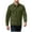 Army Green, variant on Mens Casual Shirt Jacket Button Down Waffle Jacket Long Sleeve Sweater Jackets Quilted Shacket Overshirt White M(M)
