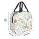 thumbnail image 3 of Easygdp Wildflower Watercolor 2 Bolsa Térmica Premium - Tela Oxford Impermeable, Gran Capacidad, Bolsillo Frontal, Unisex para Trabajo, Escuela, Actividades al Aire Libre y Picnics, 3 of 8
