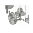 thumbnail image 6 of Kinglet 20 in. 3-Light Brushed Nickel Vanity Light, Towel Bar, Towel Ring Paper Holder and Towel Hook Bath Set (5-Piece), 6 of 6
