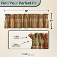 thumbnail image 3 of Park Designs Red Heartfelt Valance 14''L, 3 of 5