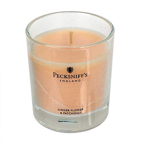 Pecksniffs 5.29oz Scented Candles with Lid Gingerflower /& Patchouli