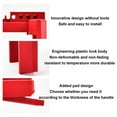 thumbnail image 4 of Ball Valve Locking, Adjustable Ball Valve Locking Device, Small, for 1/2Inch-2-1/2Inch Outer Pipe Diameter, Red, 4 of 8