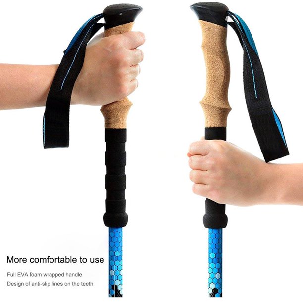 Walking Sticks Cane Hand Grip Trekking Pole Handle Spare Parts for