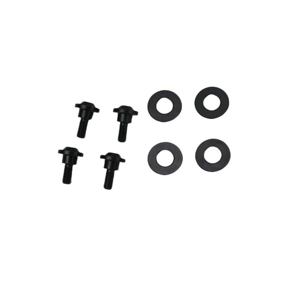 4 Pcs Motorcycle Black Fairing Windshield Screw Bolts Caps Metal Accessories for Harley Touring Road Glide CVO/SE FLTRXSE 23-24