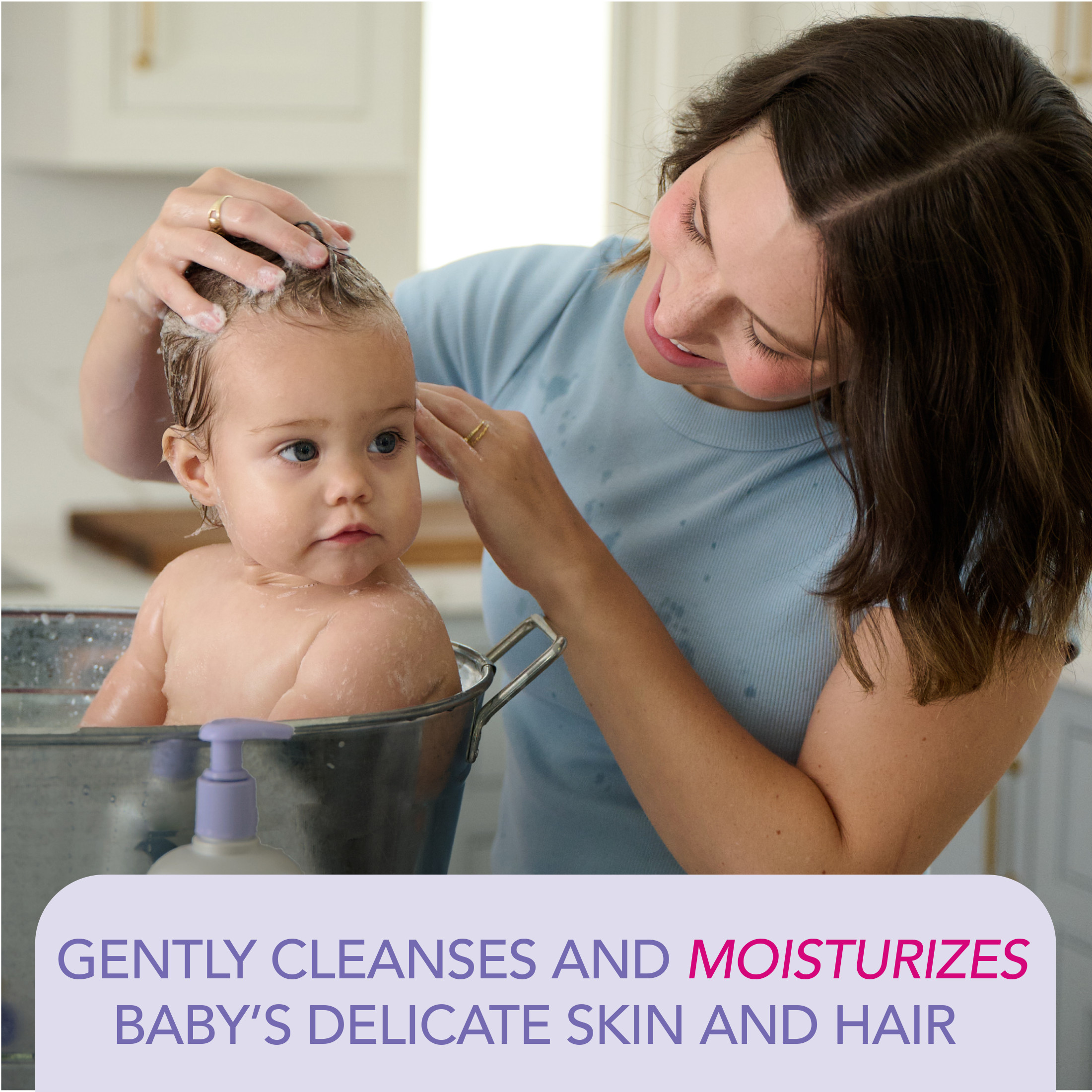 Baby Jergens Calming Head to Toe Foaming Wash photo 2