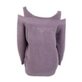 thumbnail image 4 of JINMGG 2024 Fall Winter Plus Size Sweaters for Women Clearance,Women's and Winter Long-sleeved Loose Knit Plus-size Warm Pullover, 4 of 5