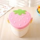 thumbnail image 1 of Caja Bento de Fresa, Almacenamiento de Alimentos de 2 Capas, Incluye Tenedor y Cuchara, Material de Grado Alimenticio, Apto para Microondas, Congelador y Lavavajillas, Portátil para Almuerzos, Fácil, 1 of 2