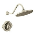 thumbnail image 2 of Moen S113BN Waterhill 14-Inch Replacement Extension Curved Shower Arm Brushed Nickel, 2 of 3