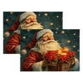 thumbnail image 1 of Christmas Decorations Indoor - 12x18 Inches Snowflake Table Mats for Party Kitchen Dining Room, 1 of 6
