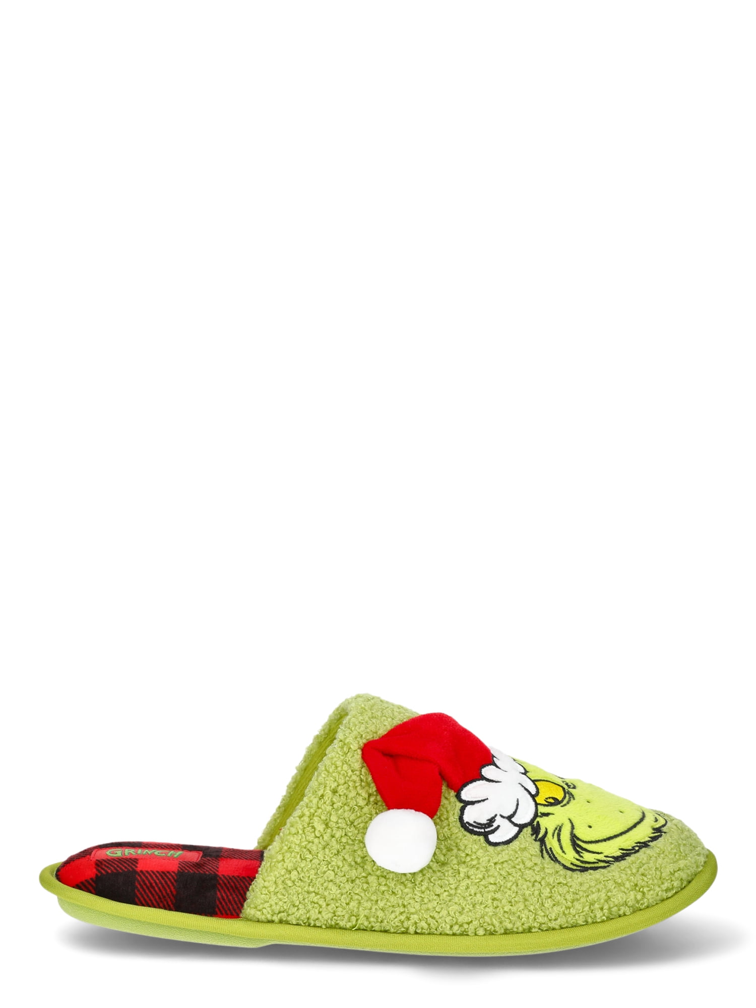Grinch Family Scuff Slippers, Sizes Kid to Adult