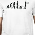 thumbnail image 2 of Zombie Evolution Mens White Shirt, 2 of 4