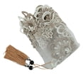 thumbnail image 2 of Chemin de Table en Dentelle Ovale Brodé Nappe de Meuble TV Pendentif Commode à Franges, 2 of 11
