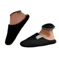 thumbnail image 4 of Mostsola Scuff Slippers for Women Comfort Memory Foam Slip on House Shoes Indoor Bedroom Slippers, 4 of 5