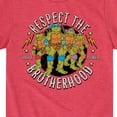 thumbnail image 3 of Teenage Mutant Ninja Turtles - Respect The Brotherhood - Toddler & Youth Short Sleeve Graphic Tee, 3 of 5