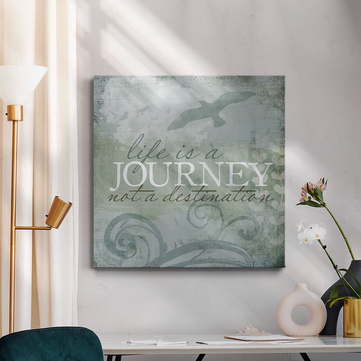 Wexford Home Coastal Inspiration VII-Premium Gallery Wrapped Canvas, 24" x 24" - Ready to Hang