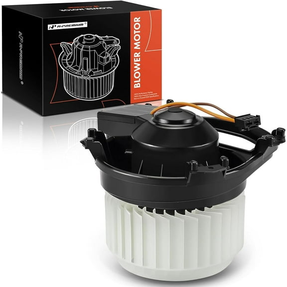 A-Premium HVAC Blower Motor with Fan Cage Replacement for Mercedes-Benz C117 X156 B250e CLA250 GLA250 GLA45 AMG 2015-2018 Front