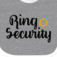 thumbnail image 4 of Inktastic Ringbearer Ring Security Boys Baby Bib, 4 of 4