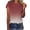 Red, variant on DailyTrove Women's Ombre Crew Neck Short Sleeve Tee - Gradient Casual T-Shirt, Trendy for Street & Lounge