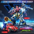 thumbnail image 2 of Robot transformable QUANTUM HEROES DINOSTER de 22 cm, 2 of 6