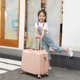 thumbnail image 2 of Maleta de viaje con ruedas giratorias para niños, Maleta de viaje con contraseña, bolsa de equipaje con carrito, 2 of 4