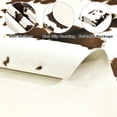 thumbnail image 2 of Easycozy Faux Cowhide Large Cow Print 6.2 x 7 Feet Thickened Elastic Rug for Bedroom, Living Room, Home Office, Western Decor, 2 of 7