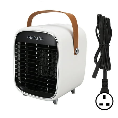 

Space Heater Mini Lightweight Portable Overheat Protection Modern Electric Heater White UK Plug 220V