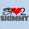 thumbnail image 2 of CafePress - I Love To Shimmy Infant Bodysuit - Baby Light Bodysuit, Size Newborn - 24 Months, 2 of 4