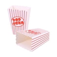 thumbnail image 2 of Shisuyan 10pcs Stripes Paper Popcorn Boxes Disposable Containers Tableware Baby Shower Birthday Party Supplies for Home Shop, 2 of 8