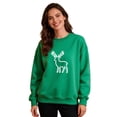 thumbnail image 3 of EchfiProm Green Sweatshirts for Men Christmas No hood Ugly Graphic Crewneck Xmas Mens Shirts Essentials, 3 of 9