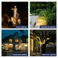 thumbnail image 6 of Gardenreet Mini Solid Brass Landscape Spotlight,12V Low Voltage Uplight Outdoor LED Landscape Light Fixture With Bulb(12 Pack), 6 of 8
