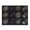 Blue, variant on 12 Pcs Velvet Christmas Tree Ornaments Flocked Christmas Ball Decorations Xmas Balls Hanging Ornaments for Xmas Tree Wreath Garland Holiday Fireplace Decoration, Navy