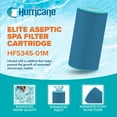 thumbnail image 2 of Hurricane Filters HF5345-01M Elite Aseptic Spa Filter Cartridge Replacement, 2 of 9
