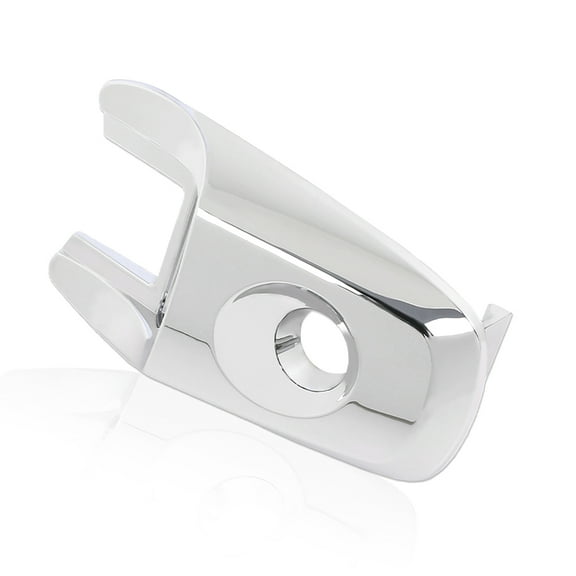 CROSSDESIGN Front Driver Exterior Door Handle Lock Cylinder Cap Chrome Fit for 2011-2019 Ford Explorer