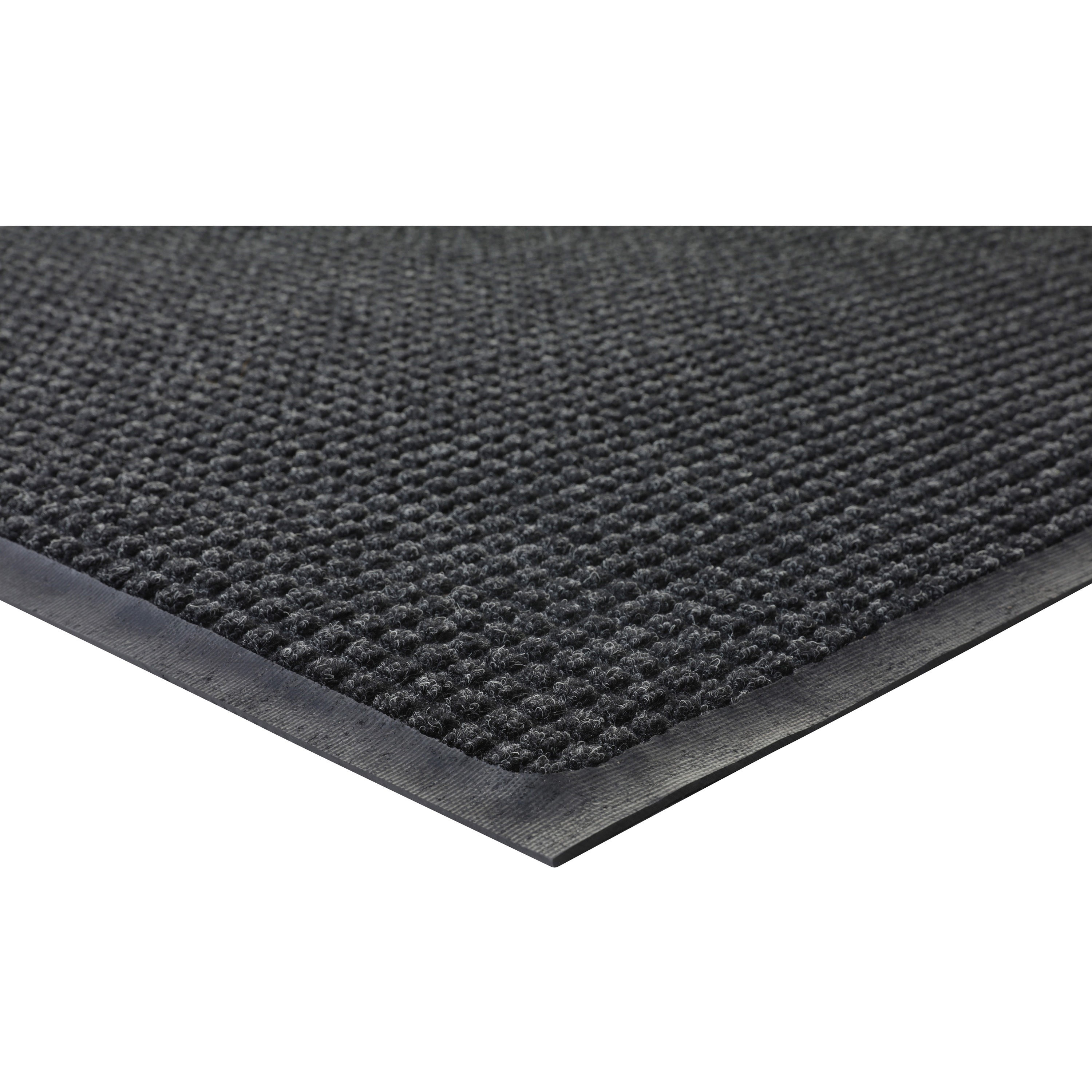 Genuine Joe WaterGuard Indoor/Outdoor Mats, Charcoal Gray