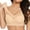 Beige, variant on Wireless Bras for Women Seamless Sexy Posture Correcting Bra Push up No Underwire Bra Plus Size