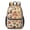 Mushroom and Morel, variant on Mushroom and Morel Beige Pattern 17" School Backpacks for Teens,Waterproof Oxford Fabric,S-Shape Padded Straps for School,Travel,Hiking,Camping