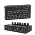 thumbnail image 2 of Mini Mezclador de Audio, Mezclador de Línea Estéreo de 6 Canales, Mezclador de Control de Micrófono Independiente de 5 V CC para Profesionales y Principiantes (EE. UU.), 2 of 5