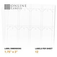 thumbnail image 3 of Printable Tags - 1.75 x 3 - Cardstock - Inkjet/Laser Printer - Online Labels (100 Sheet Pack), 3 of 9