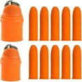 GUANGZWTLI Portable Finger Picker and Thumb Protector Set for Gardening