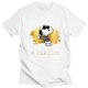 thumbnail image 3 of Camiseta con estampado de Snoopys para hombre, camisa de manga corta, de algodón, ajustada, 3 of 5