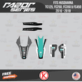 thumbnail image 4 of Kalair GFX Graphics Kit for Husqvarna TC125, TC250, FC350 and FC450 (2016-2018) Razor Series, 4 of 5