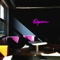thumbnail image 3 of Pink OPEN Sign Script Font S2 for Business Store LED Neon Open Sign w/ remote controller, 3 of 6