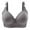 Grey, variant on Siilsaa Wireless Bras for Women Wirefree Bras for Women Full Coverage No Underwire Everyday Bras Comfortable Wireless Padded Bras Black,42