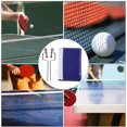 thumbnail image 3 of Juego de red de ping pong, red de ping pong de poliéster simple portátil Reemplazo de red de práctica de ping pong portátil Red de tenis de mesa con soporte de metal Accesorios deportivos de repu, 3 of 5
