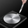 thumbnail image 1 of Sktrjpolfis Induction Cooker Heat Diffuser, 3cm Stainless Steel Heat Conductor Adapter with Heat-Proof Handle, 3-layer Structure, for Cookers and Gas Stoves,, 1 of 6