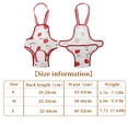 thumbnail image 2 of Unique Bargains Dog Diapers for Female Dogs Washable Reusable Panties Red White M, 2 of 7